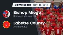 Recap: Bishop Miege  vs. Labette County  2017