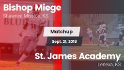 Matchup: Bishop Miege High vs. St. James Academy  2018