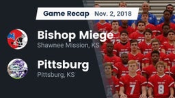 Recap: Bishop Miege  vs. Pittsburg  2018