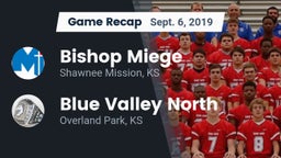 Recap: Bishop Miege  vs. Blue Valley North  2019
