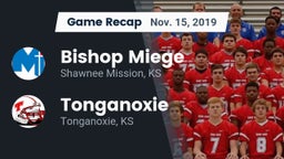 Recap: Bishop Miege  vs. Tonganoxie  2019