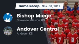Recap: Bishop Miege  vs. Andover Central  2019