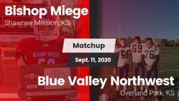 Matchup: Bishop Miege High vs. Blue Valley Northwest  2020