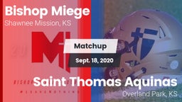 Matchup: Bishop Miege High vs. Saint Thomas Aquinas  2020