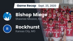 Recap: Bishop Miege  vs. Rockhurst  2020