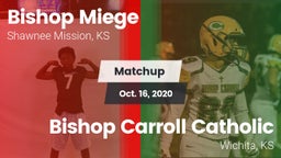 Matchup: Bishop Miege High vs. Bishop Carroll Catholic  2020