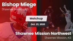 Matchup: Bishop Miege High vs. Shawnee Mission Northwest  2020