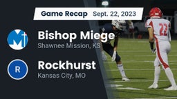 Recap: Bishop Miege  vs. Rockhurst  2023