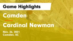 Camden  vs Cardinal Newman  Game Highlights - Nov. 26, 2021