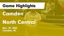 Camden  vs North Central  Game Highlights - Nov. 29, 2023