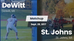 Matchup: DeWitt  vs. St. Johns  2017
