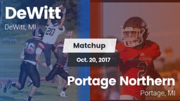 Matchup: DeWitt  vs. Portage Northern  2017