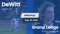 Matchup: DeWitt  vs. Grand Ledge  2020