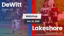 Matchup: DeWitt  vs. Lakeshore  2020