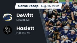 Recap: DeWitt  vs. Haslett  2022