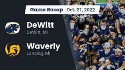 Recap: DeWitt  vs. Waverly  2022