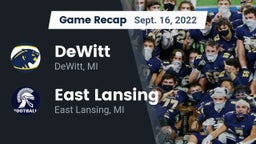 Recap: DeWitt  vs. East Lansing  2022