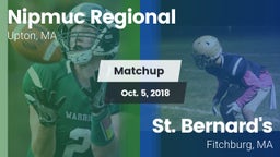 Matchup: Nipmuc Regional vs. St. Bernard's  2018