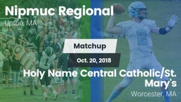 Matchup: Nipmuc Regional vs. Holy Name Central Catholic/St. Mary's  2018