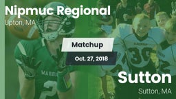 Matchup: Nipmuc Regional vs. Sutton  2018
