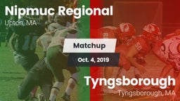 Matchup: Nipmuc Regional vs. Tyngsborough  2019