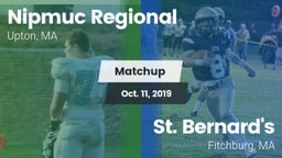Matchup: Nipmuc Regional vs. St. Bernard's  2019