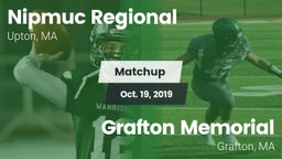 Matchup: Nipmuc Regional vs. Grafton Memorial  2019