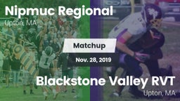 Matchup: Nipmuc Regional vs. Blackstone Valley RVT  2019