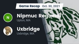 Recap: Nipmuc Regional  vs. Uxbridge  2021