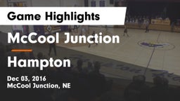 McCool Junction  vs Hampton  Game Highlights - Dec 03, 2016