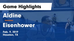 Aldine  vs Eisenhower  Game Highlights - Feb. 9, 2019