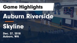 	Auburn Riverside  vs Skyline   Game Highlights - Dec. 27, 2018