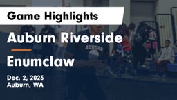 	Auburn Riverside  vs Enumclaw  Game Highlights - Dec. 2, 2023