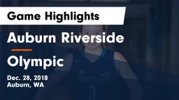 	Auburn Riverside  vs Olympic  Game Highlights - Dec. 28, 2018