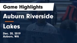 	Auburn Riverside  vs Lakes  Game Highlights - Dec. 20, 2019