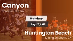 Matchup: Canyon  vs. Huntington Beach  2017