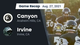 Recap: Canyon  vs. Irvine  2021