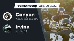 Recap: Canyon  vs. Irvine  2022