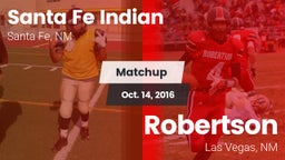 Matchup: Santa Fe Indian vs. Robertson  2016