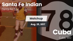 Matchup: Santa Fe Indian vs. Cuba  2017