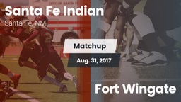 Matchup: Santa Fe Indian vs. Fort Wingate  2017