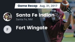 Recap: Santa Fe Indian  vs. Fort Wingate  2017