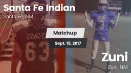 Matchup: Santa Fe Indian vs. Zuni  2017