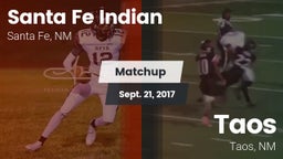 Matchup: Santa Fe Indian vs. Taos  2017