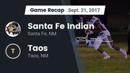 Recap: Santa Fe Indian  vs. Taos  2017