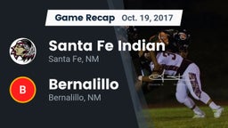 Recap: Santa Fe Indian  vs. Bernalillo  2017