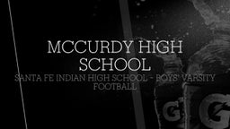 Santa Fe Indian football highlights McCurdy High School