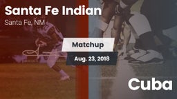 Matchup: Santa Fe Indian vs. Cuba 2018