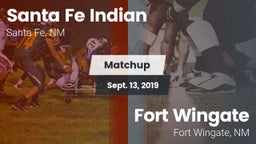 Matchup: Santa Fe Indian vs. Fort Wingate  2019