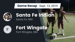 Recap: Santa Fe Indian  vs. Fort Wingate  2019